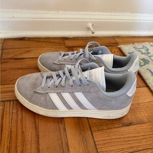Adidas Suede Blue and White Women's Sneakers